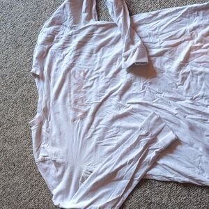 Pale pink long sleeve full length vans shirt